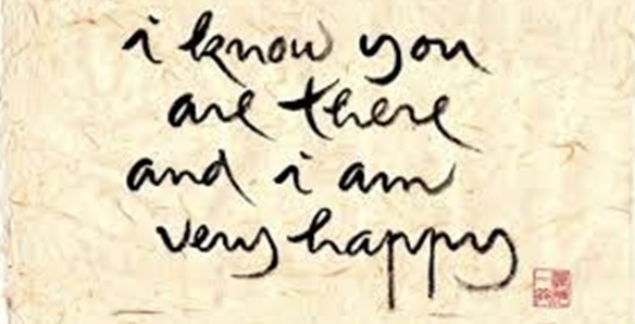 iknow you are there