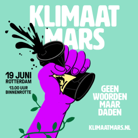 Interreligieuze viering voor klimaatmars op 19 juni in Rotterdam
