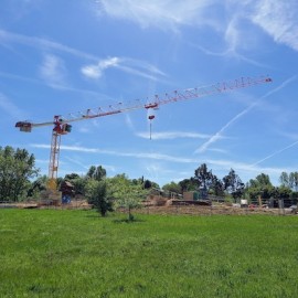 De nieuwbouw in Lower Hamlet is onderweg