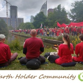 Ga je mee naar de klimaatmars? Oproep Earth Holder Community 