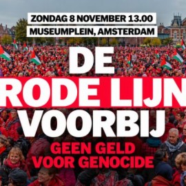 Boeddhisten voor Moeder Aarde bij ‘De Rode Lijn Voorbij’
