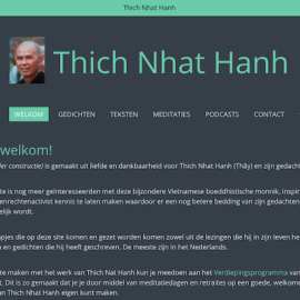 Nieuwe website: www.thichnhathanh.nl