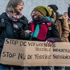 Earth Holders gaan naar klimaatblokkade in Den Haag