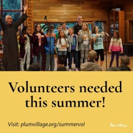 Vrijwilligers nodig bij zomerretraite Plum Village